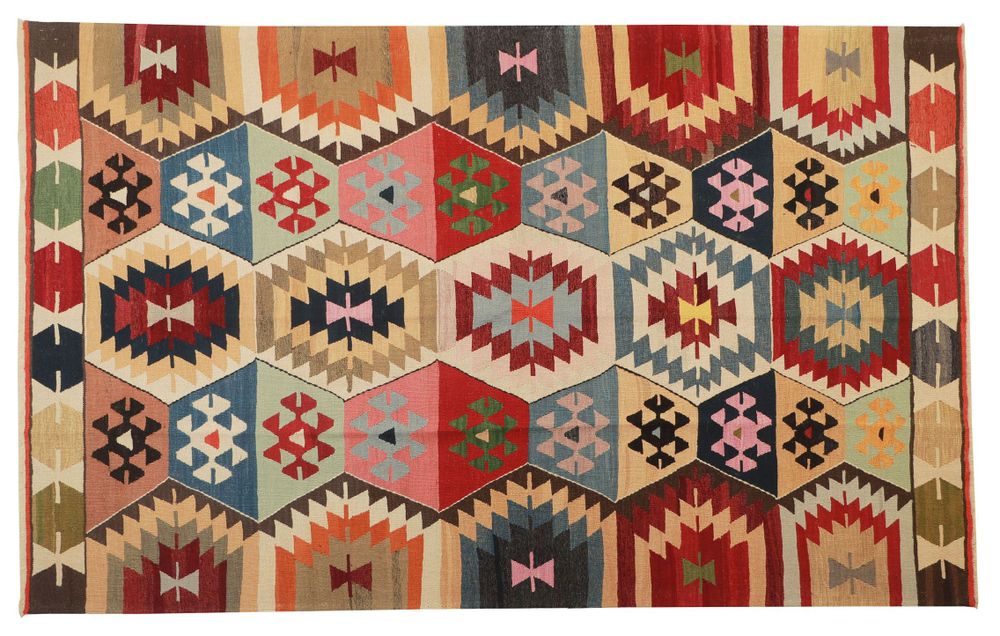 Rugs - Kilim with antique yarns - KILIMS ADA