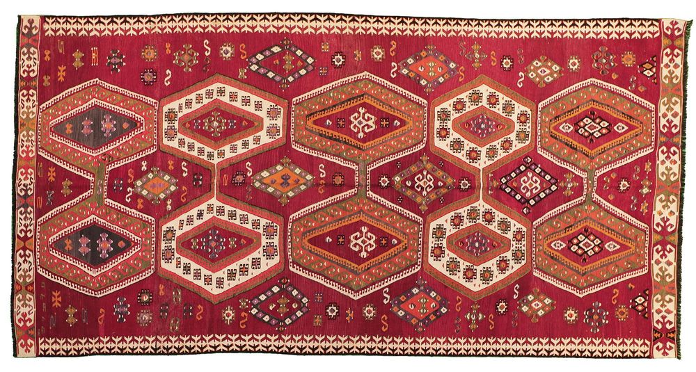 Autres tapis - Kilim ancien MUT - KILIMS ADA