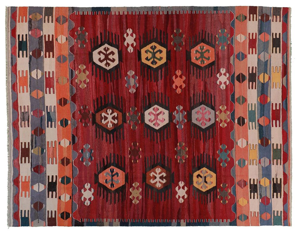 Tapis - Kilim avec fils anciens - KILIMS ADA