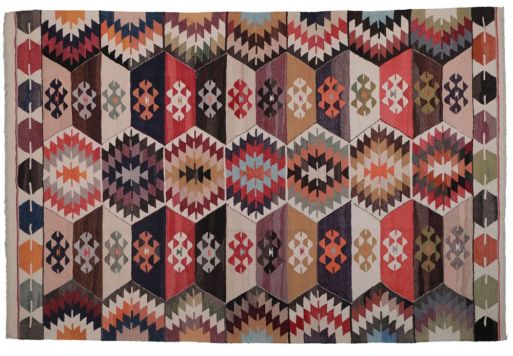 Rugs - Kilim with antique yarns - KILIMS ADA