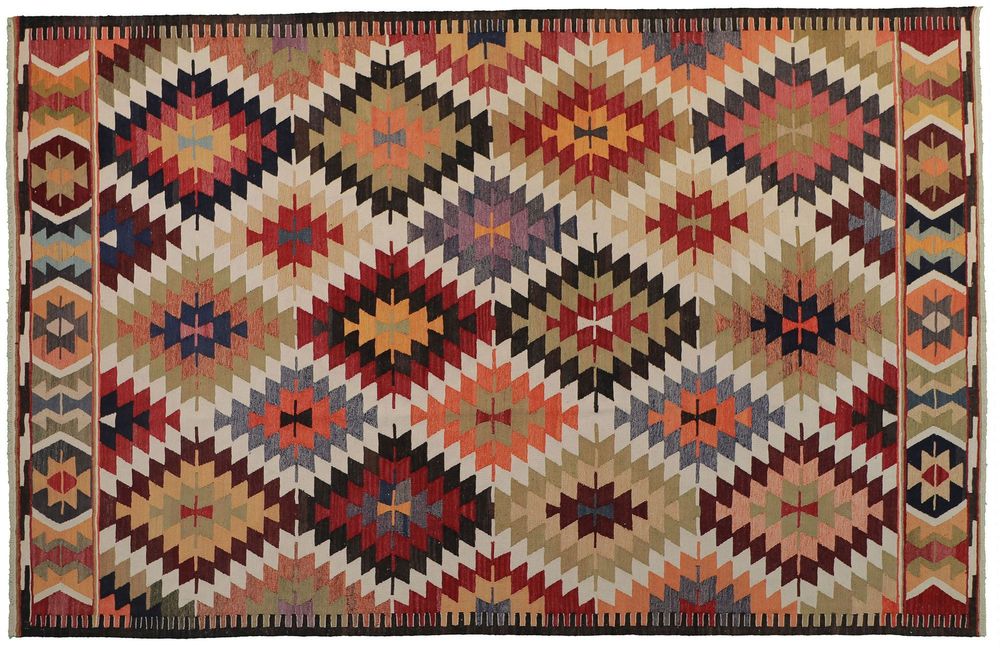 Tapis - Kilim avec fils anciens - KILIMS ADA