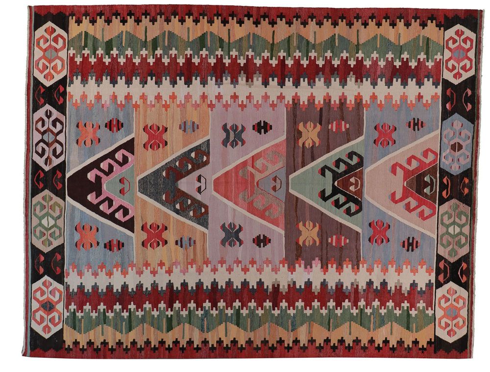 Rugs - Kilim with antique yarns - KILIMS ADA