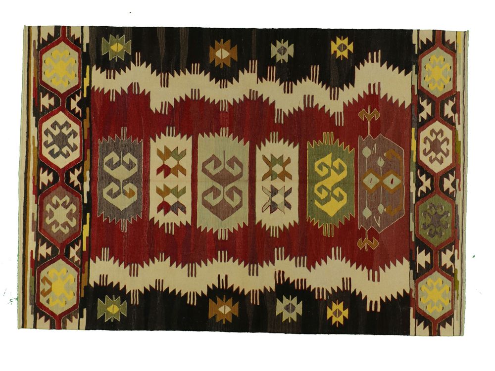 Rugs - Kilim with antique yarns - KILIMS ADA