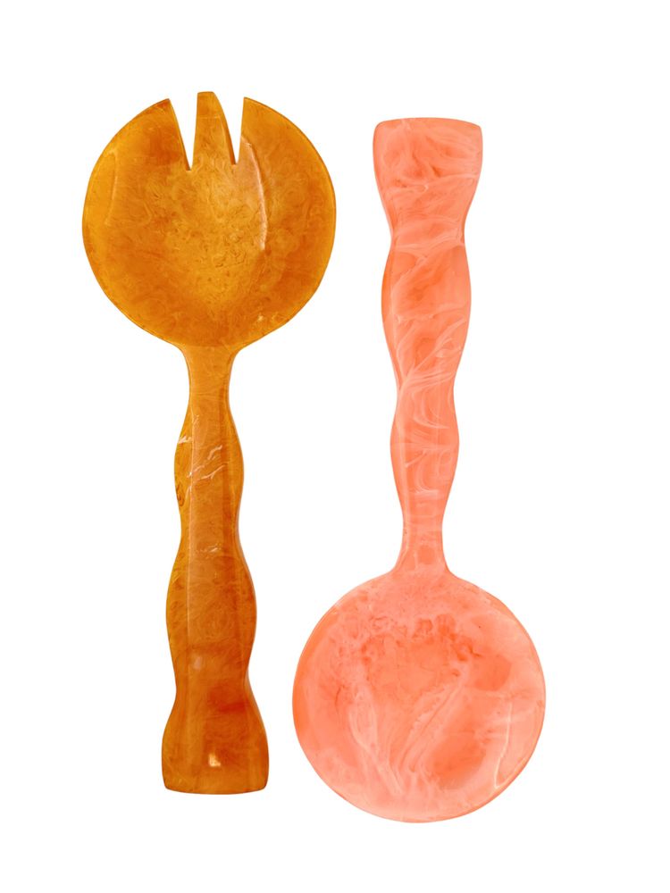 Forks - Salad servers Orange mix - Studio Noticed - STUDIO NOTICED