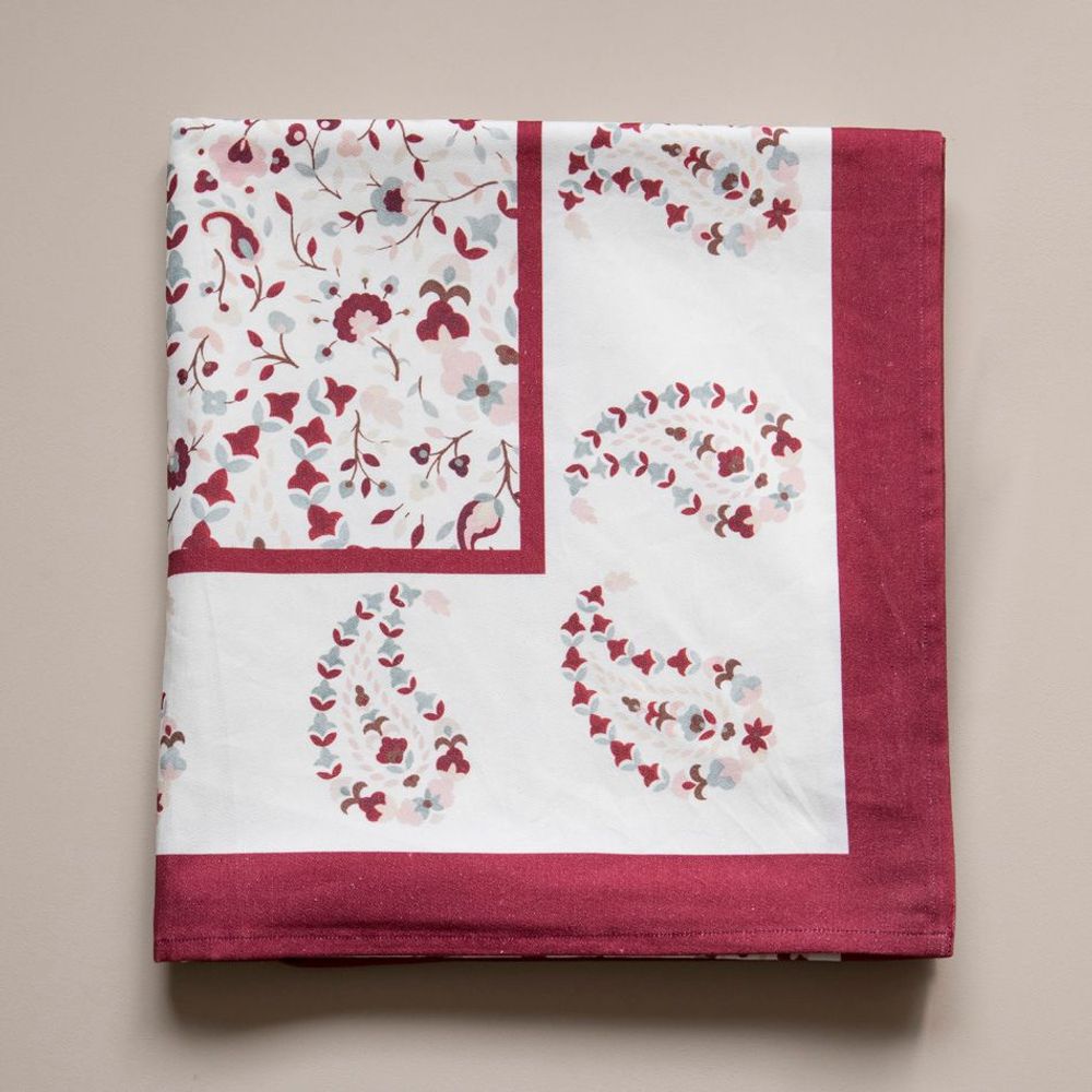 Linge de table textile - Nappe Paisley - MAHE HOMEWARE