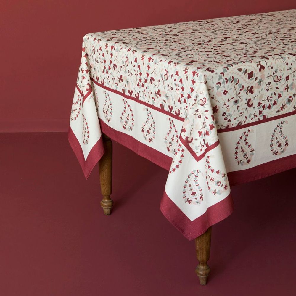 Linge de table textile - Nappe Paisley - MAHE HOMEWARE