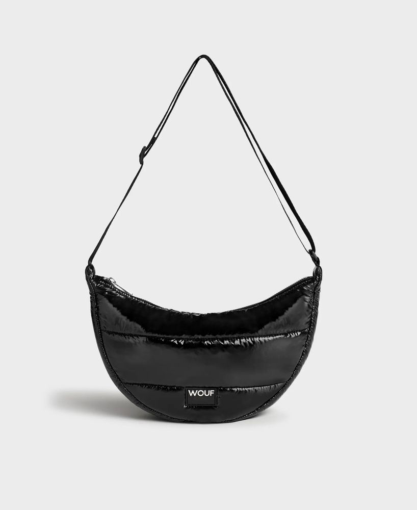Sacs et cabas - Black Glossy - Sac à bandoulière - WOUF