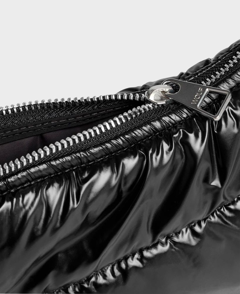 Sacs et cabas - Black Glossy - Sac à bandoulière - WOUF