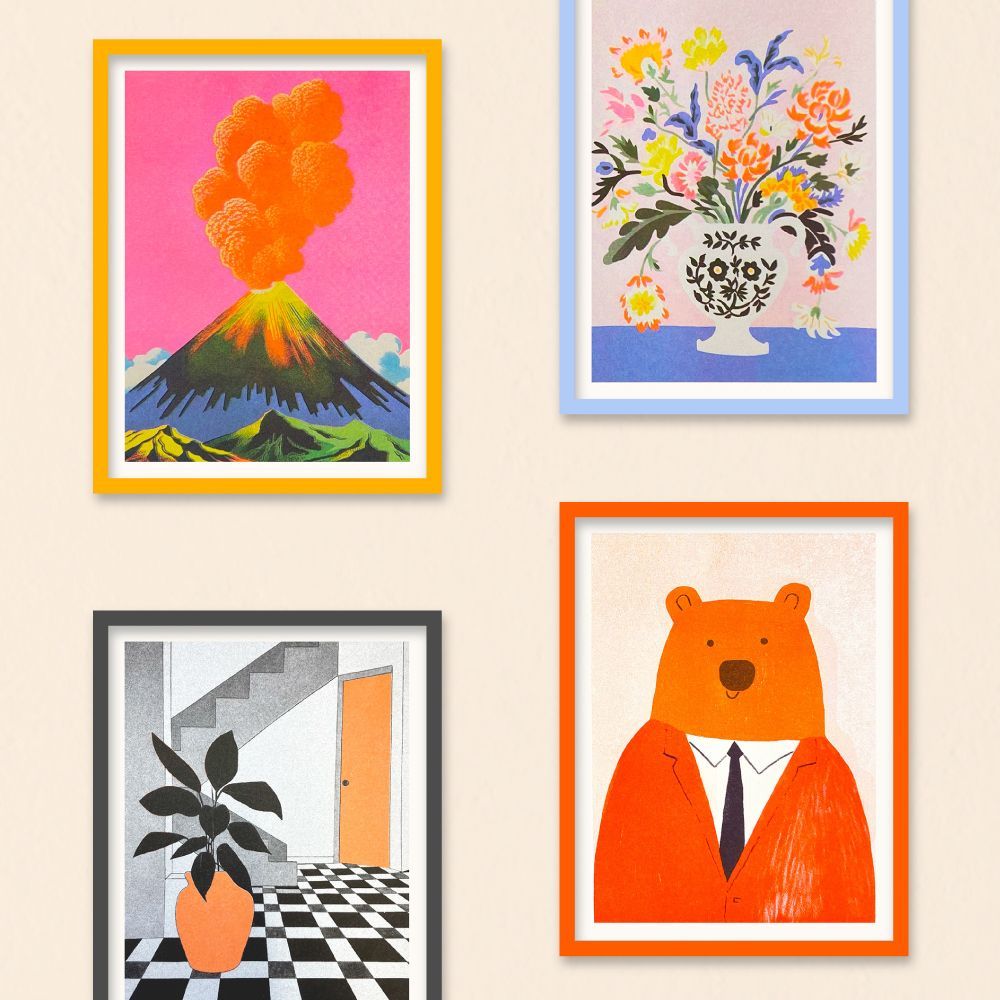 Photos d'art - Tirages d'art en risographie - OHH DEER