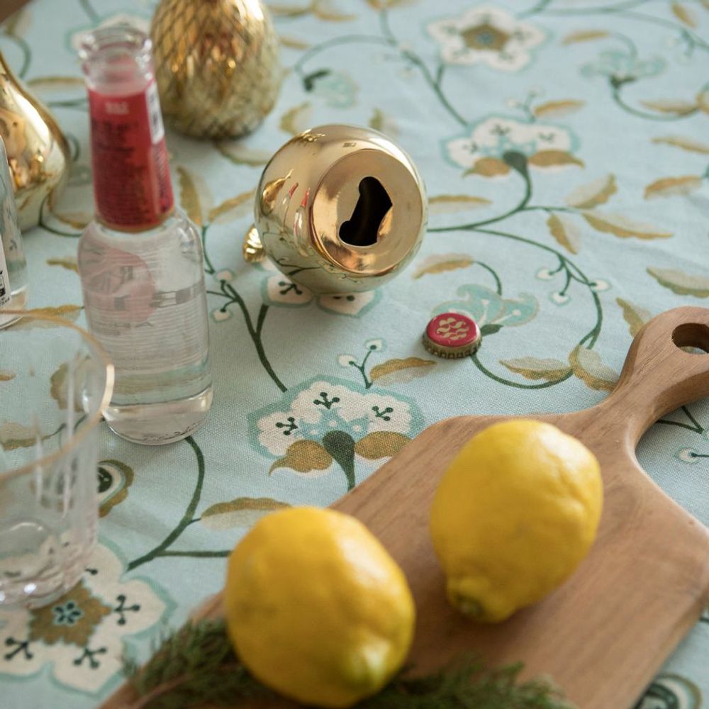 Table linen - Victoria Floral Tablecloth - MAHE HOMEWARE