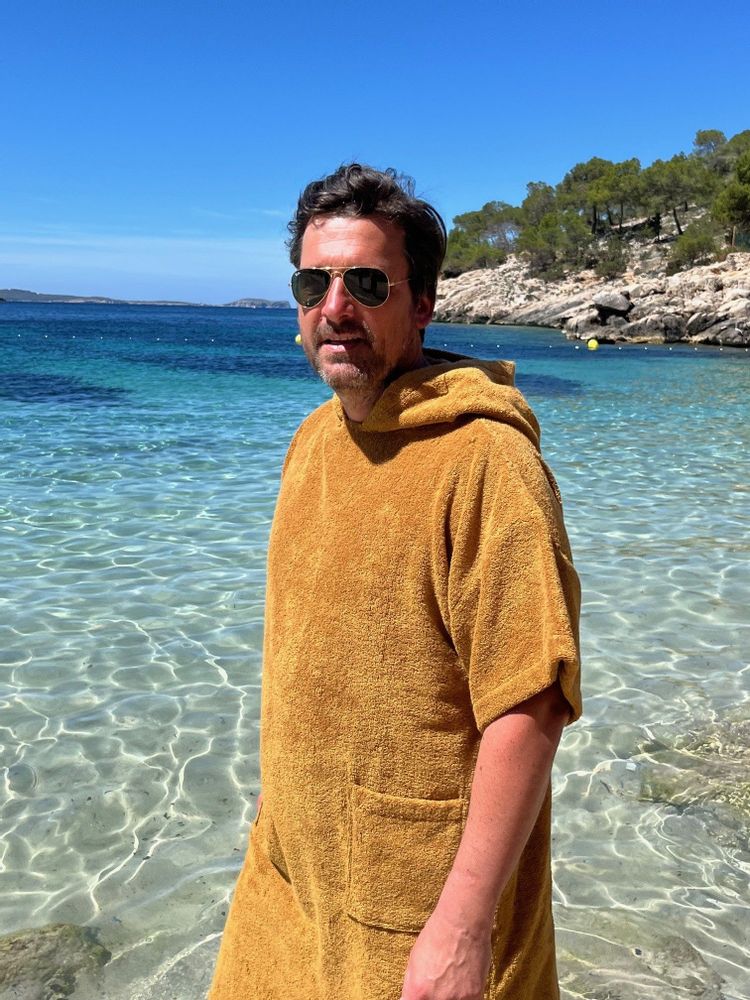 Prêt-à-porter - Poncho de bain Premium BIO - Caramel - ATELIER DUNE