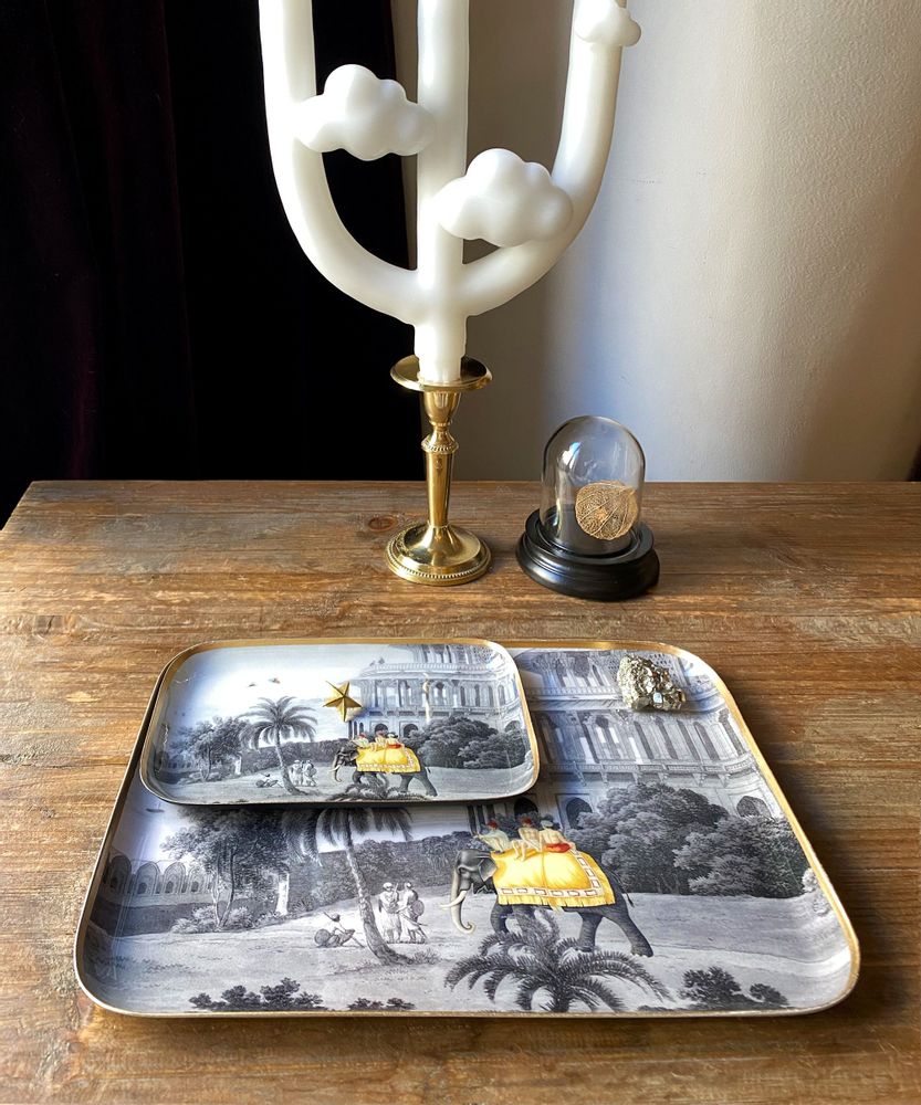 Trays - Enamelled Trays - PARADISIO IMAGINARIUM