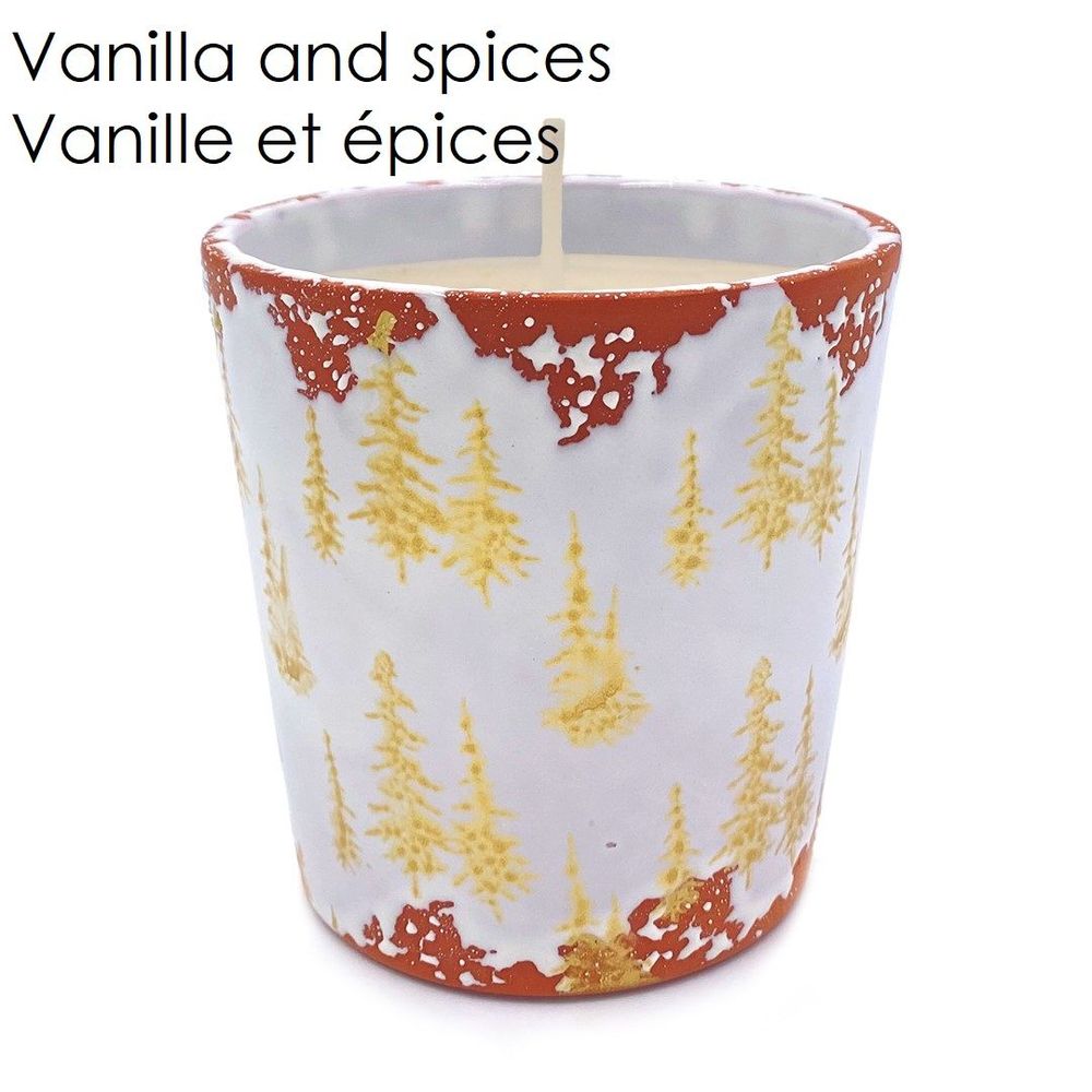 Candles - Christmas tree ceramic scented candle size M - WAX DESIGN - BARCELONA