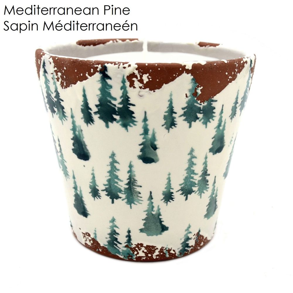 Candles - Christmas tree ceramic scented candle size L - WAX DESIGN - BARCELONA