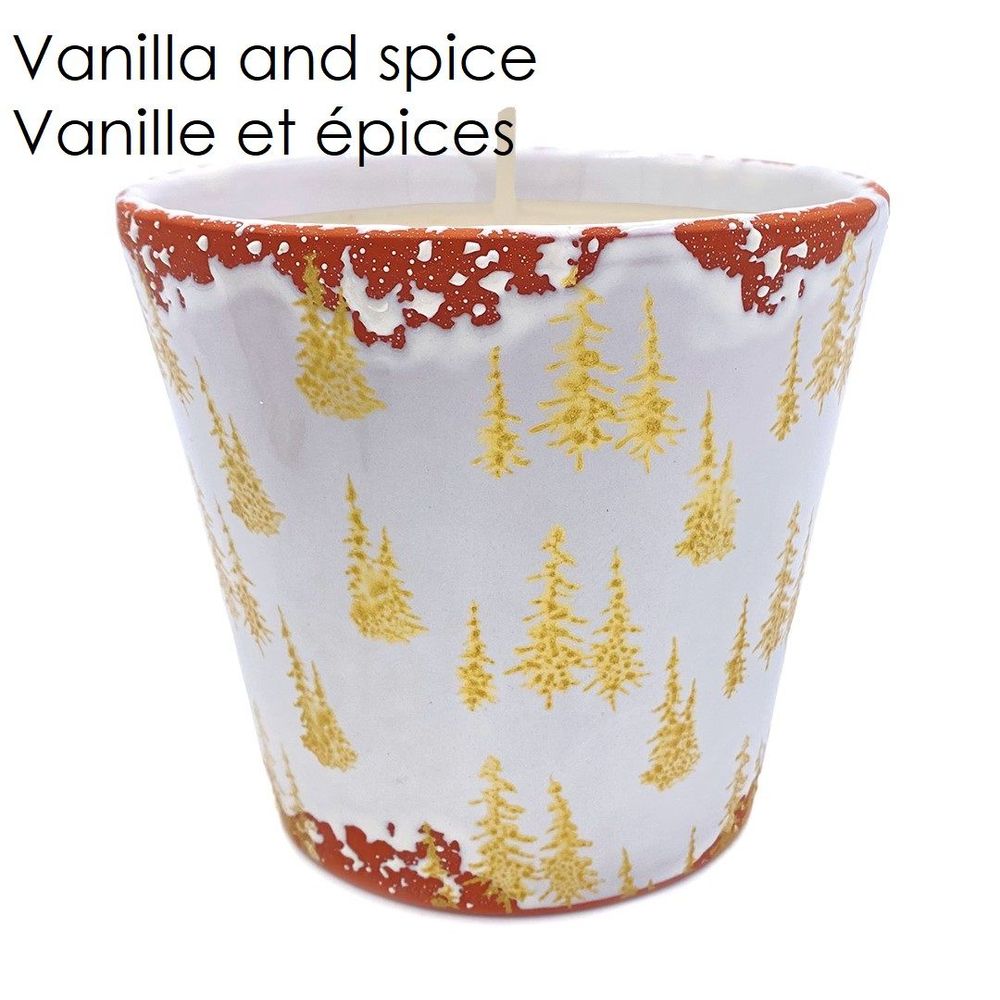 Candles - Christmas tree ceramic scented candle size L - WAX DESIGN - BARCELONA