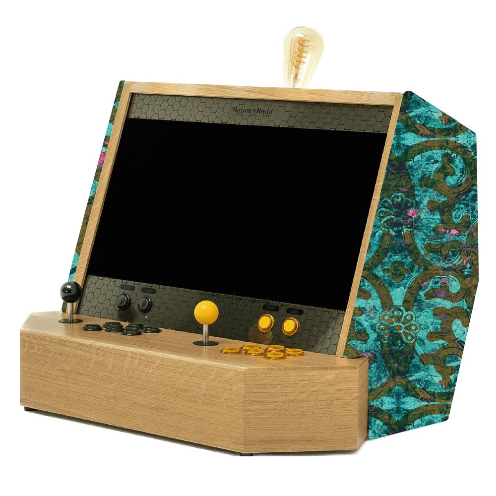 Objets de décoration - SENSEI V2F - DIZZY : machine d'arcade de luxe, plus de 5000 jeux - MAISON ROSHI - LUXURY ENTERTAINMENT CABINETS