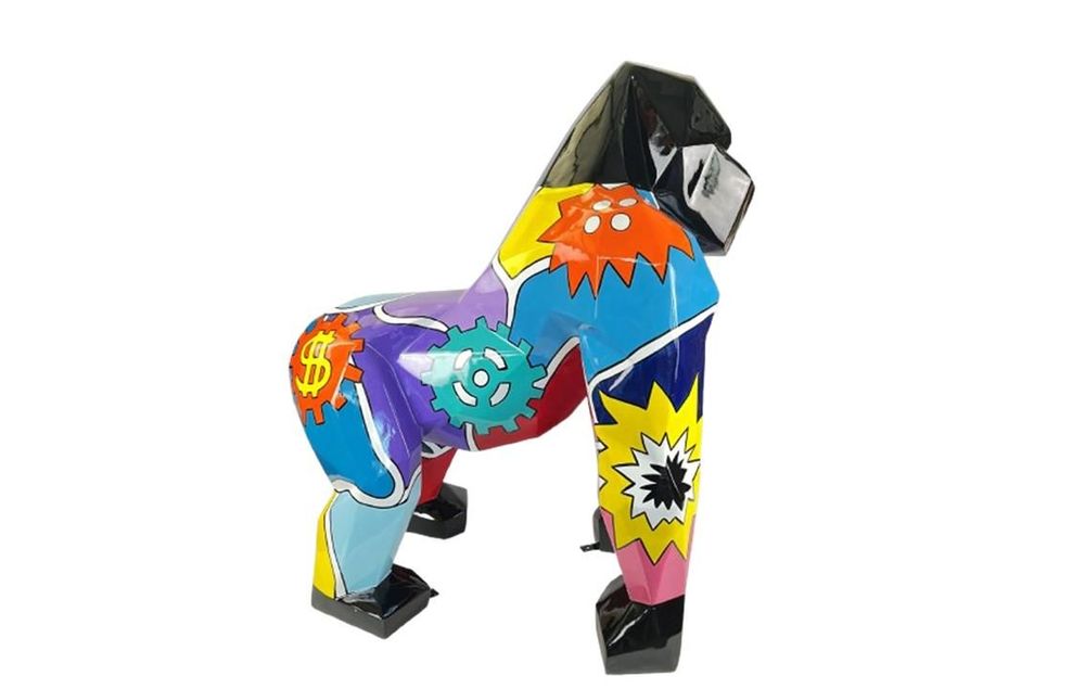 Outdoor decorative accessories - Decorative objects - Gorilla Origami OUTDOOR - ATELIER DESIGN