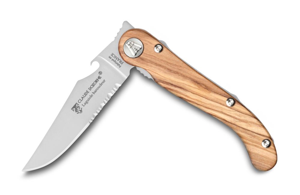 Barbecues - Couteau de poche Baroudeur Laguiole - Claude Dozorme - LAGUIOLE CLAUDE DOZORME