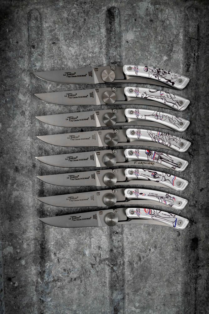 Design objects - Le Thiers® Liner pocket knife - La Griffe Sport - Claude Dozorme - LAGUIOLE CLAUDE DOZORME