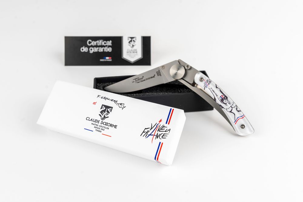 Design objects - Le Thiers® Liner pocket knife - La Griffe Sport - Claude Dozorme - LAGUIOLE CLAUDE DOZORME