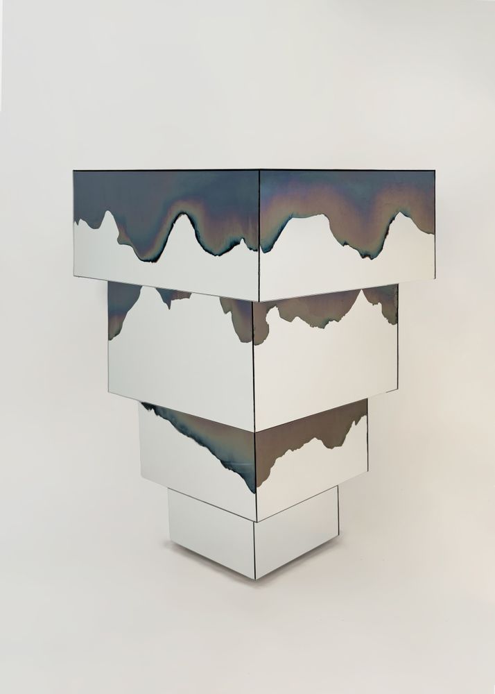 Unique pieces - Ash Matryoshka - Ash Mirror Stools - Ash Table - HOMA