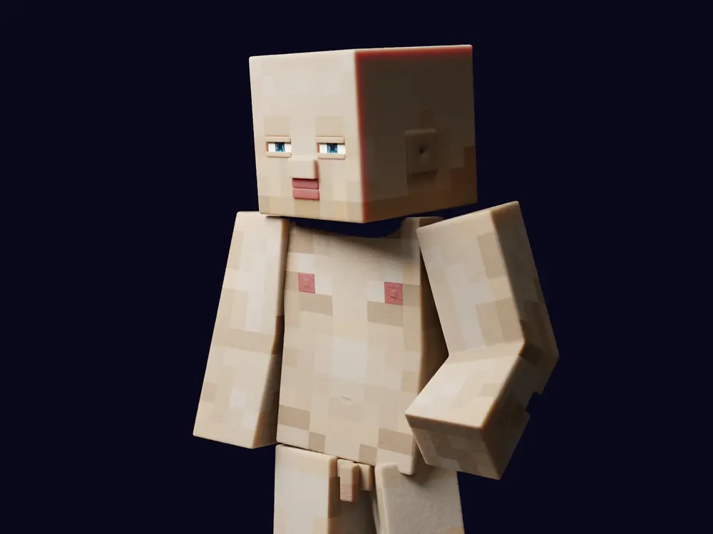 Sculptures, statuettes et miniatures - Sculpture — Cube Dude - YOOMOOTA