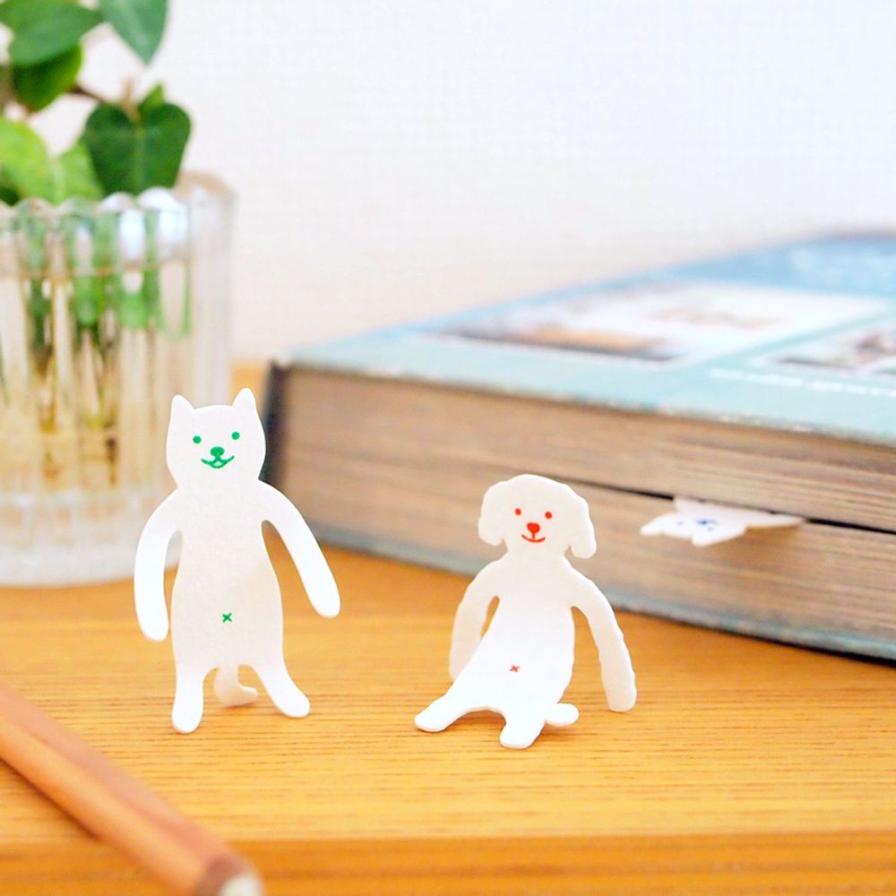 Stationery - Clip Family paper clips / bookmark - SUGAI WORLD