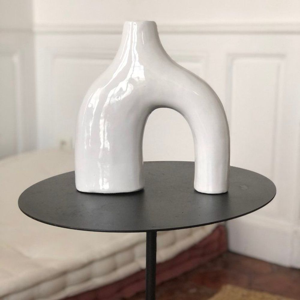 Ceramic - Wooden & Brass Totem Harness - FLOATING HOUSE
