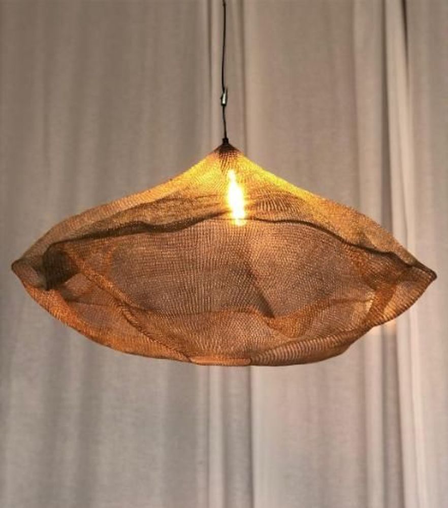 Suspensions - Suspension NUAGE en laiton Diamètre 90cm - FLOATING HOUSE