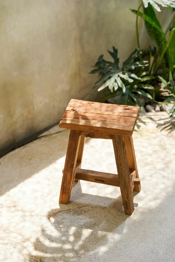 Stools - The Shoji Stool - Natural - M - BAZAR BIZAR LIVING
