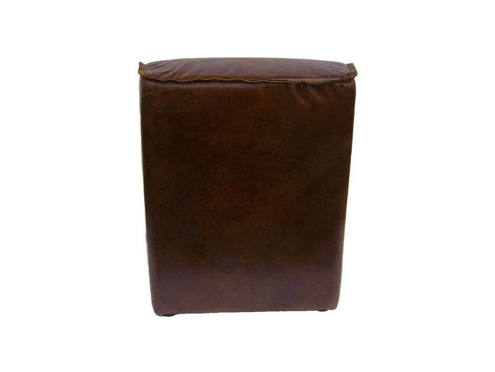 Fauteuils - Fauteuil Noctambule en cuir de vachette - Style vintage industriel - JP2B DECORATION