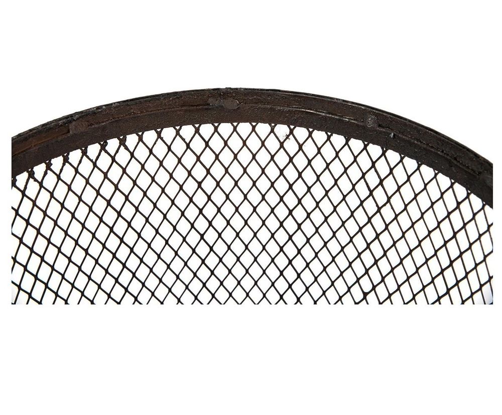 Plafonniers - Lampe industrielle moyenne, métal noir martelé, 70 cm - JP2B DECORATION