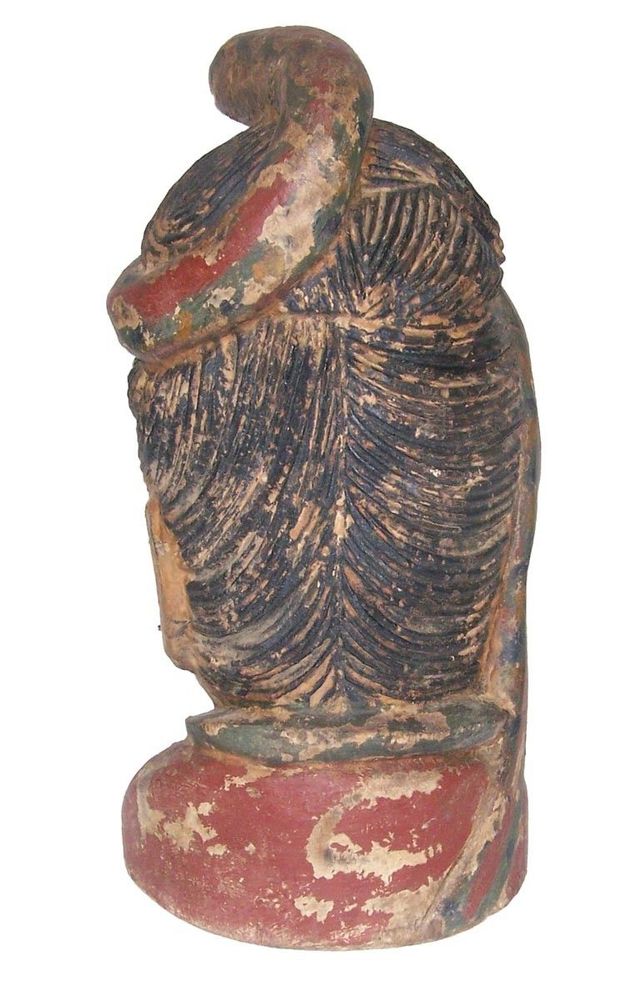 Objets de décoration - Tête de Bouddha en bois recyclé, sculpture décorative vintage - JP2B DECORATION