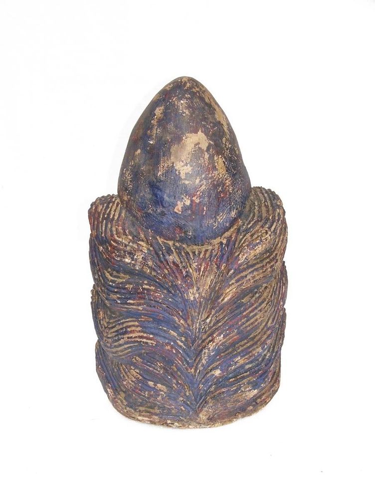 Objets de décoration - Tête de Bouddha en bois recyclé, sculpture décorative vintage - JP2B DECORATION