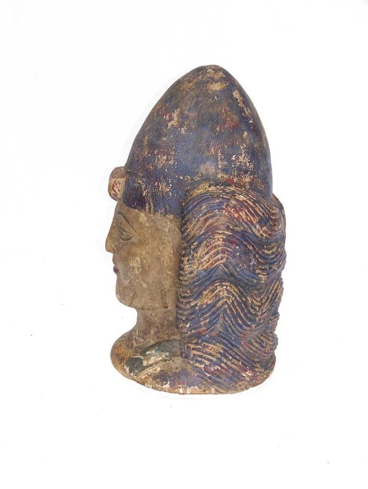 Objets de décoration - Tête de Bouddha en bois recyclé, sculpture décorative vintage - JP2B DECORATION