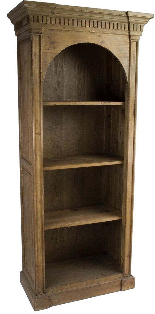 Etagères - Étagère industrielle en bois recyclé, 200 cm, design vintage en pin - JP2B DECORATION
