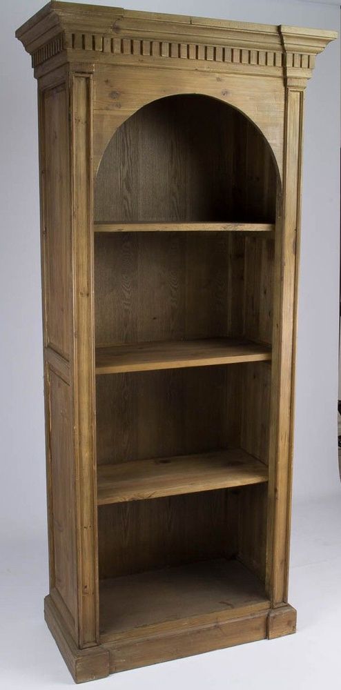 Etagères - Étagère industrielle en bois recyclé, 200 cm, design vintage en pin - JP2B DECORATION