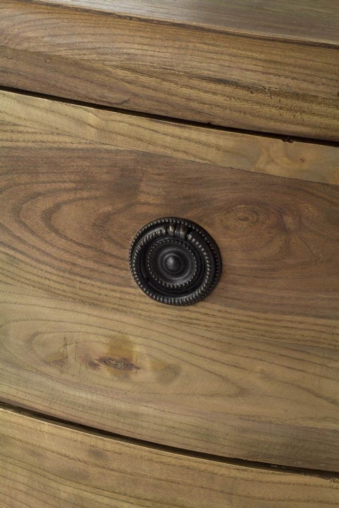 Chests of drawers - Chest of drawers in recycled wood, 76 cm, vintage industrial style - JP2B DECORATION