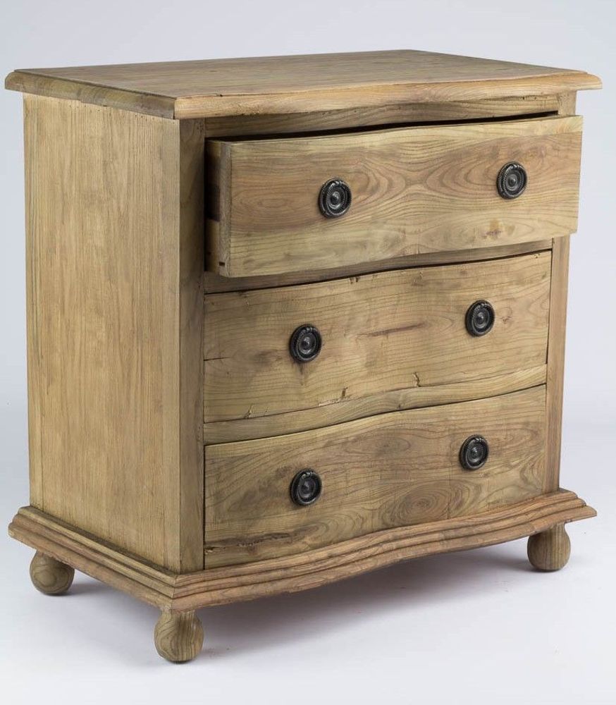 Chests of drawers - Chest of drawers in recycled wood, 76 cm, vintage industrial style - JP2B DECORATION