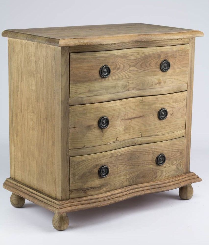 Chests of drawers - Chest of drawers in recycled wood, 76 cm, vintage industrial style - JP2B DECORATION