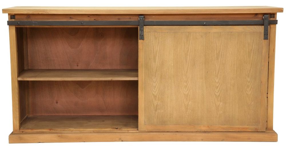 Buffets - Enfilade Atelier en bois recyclé, 180 cm, style industriel vintage - JP2B DECORATION
