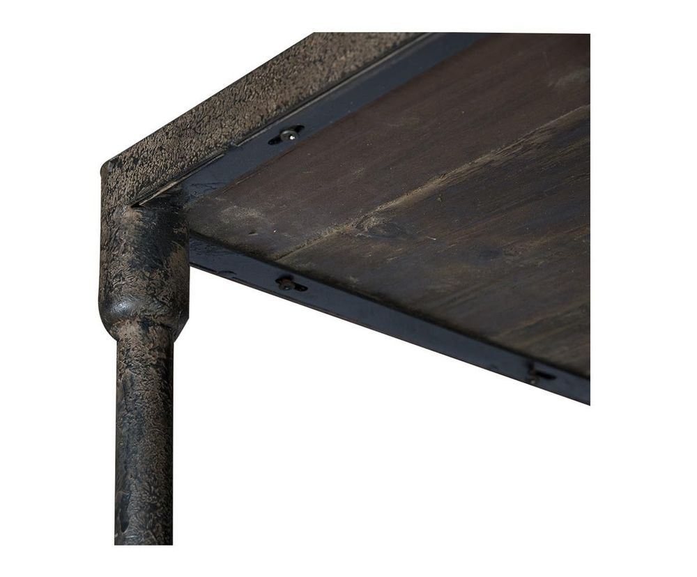 Etagères - Étagère industrielle, 6 étagères, bois et métal, 214 cm - JP2B DECORATION