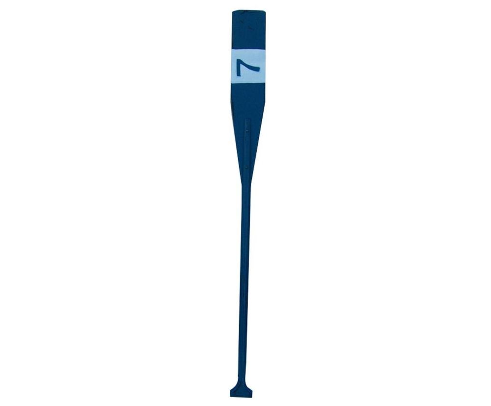 Objets de décoration - Rame décorative en bois d’orme, finition bleu et blanc, 128 cm - JP2B DECORATION