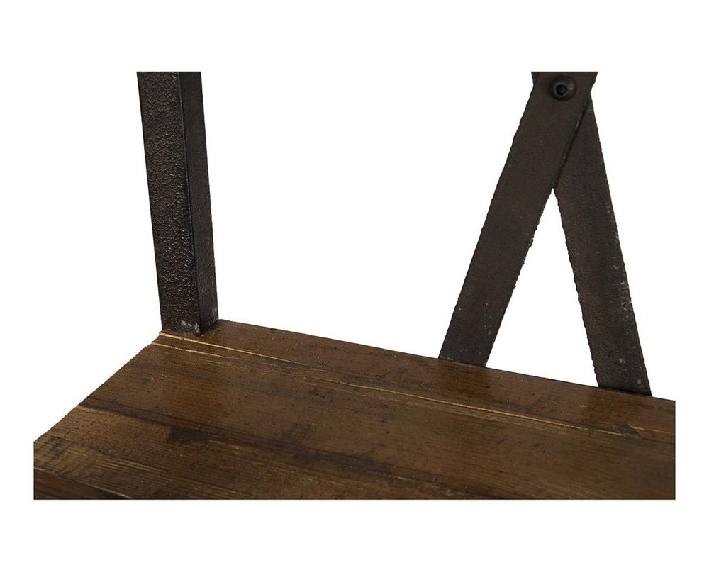 Etagères - Petite étagère industrielle, bois et métal, 229 cm - JP2B DECORATION