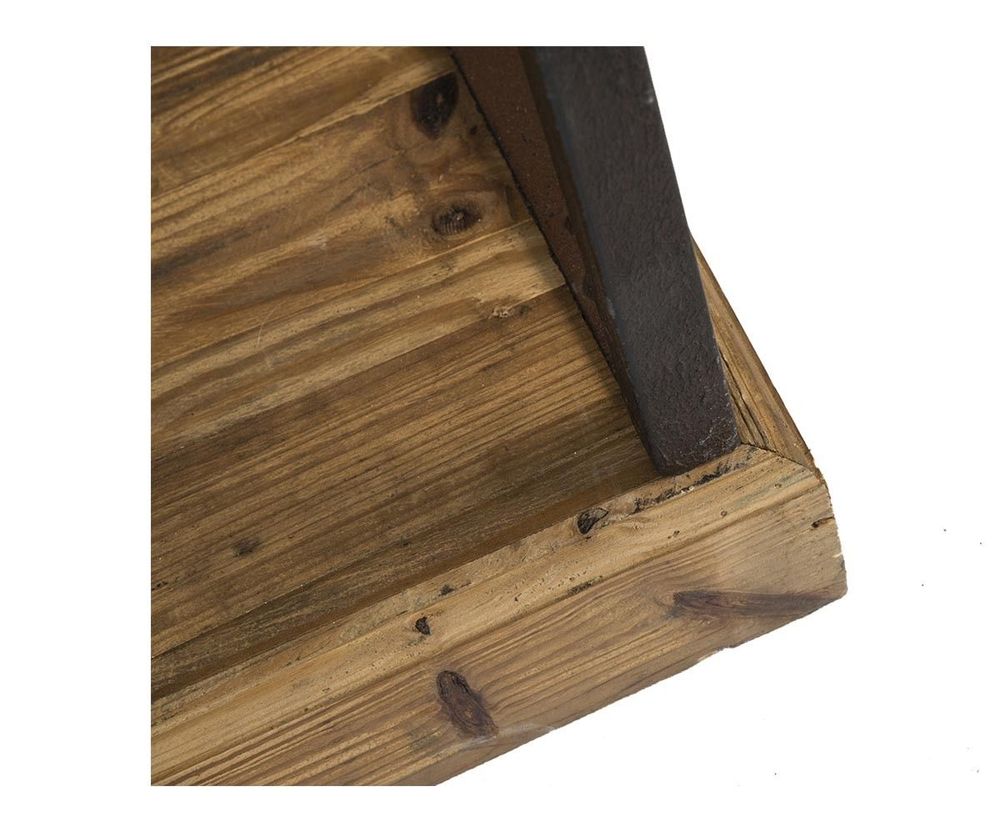 Etagères - Petite étagère industrielle, bois et métal, 229 cm - JP2B DECORATION