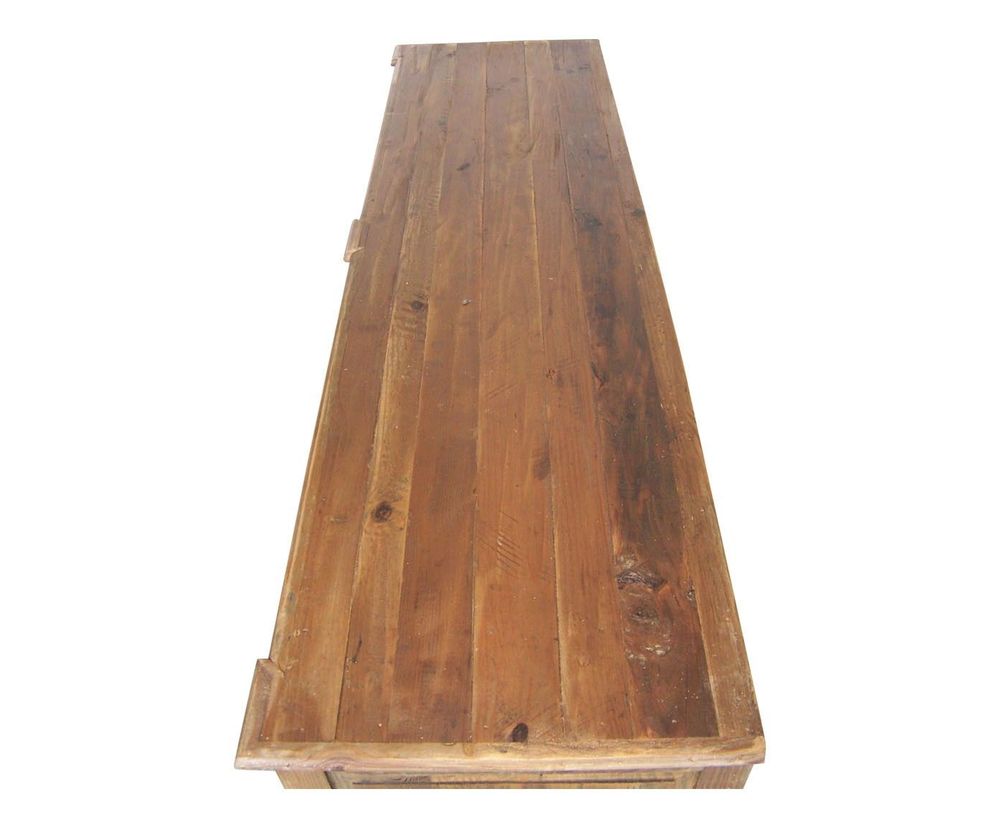 Sideboards - Recycled wood sideboard, 4 drawers, rustic design - JP2B DECORATION
