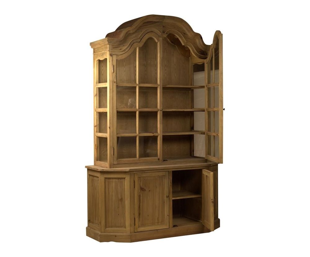 Bookshelves - Recycled wood two-part buffet, rustic design, 4 doors - JP2B DECORATION