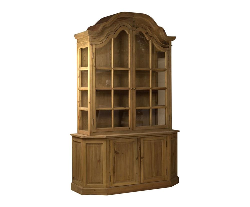 Bookshelves - Recycled wood two-part buffet, rustic design, 4 doors - JP2B DECORATION