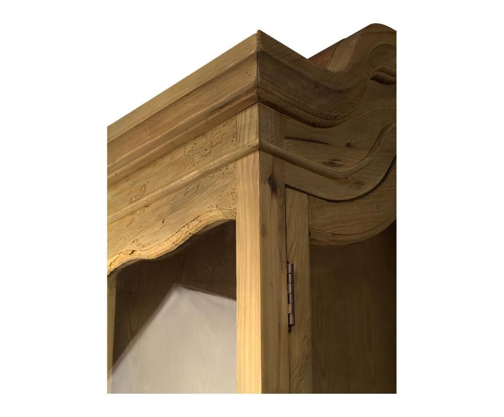 Bookshelves - Recycled wood two-part buffet, rustic design, 4 doors - JP2B DECORATION