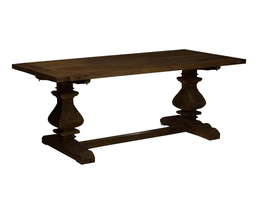 Tables Salle à Manger - Table Mona en bois recyclé, design rustique et naturel - JP2B DECORATION
